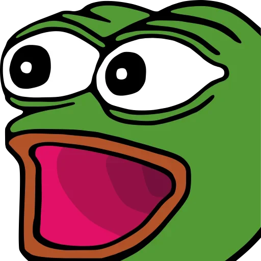 😮 Стикер «Peepo» для Telegram