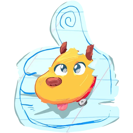 👍 Эмодзи «Карандашик» для Telegram