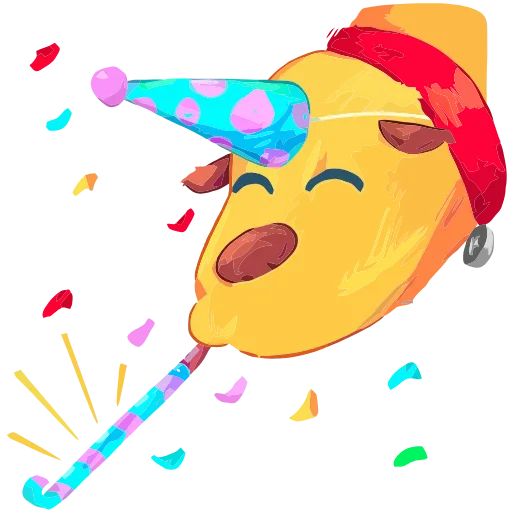 🥳 Эмодзи «Карандашик» для Telegram