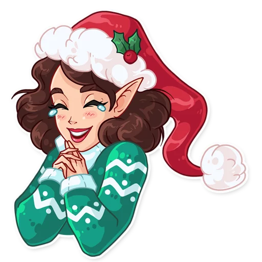 Стикерпак Penelope the Elf для Telegram — скачать