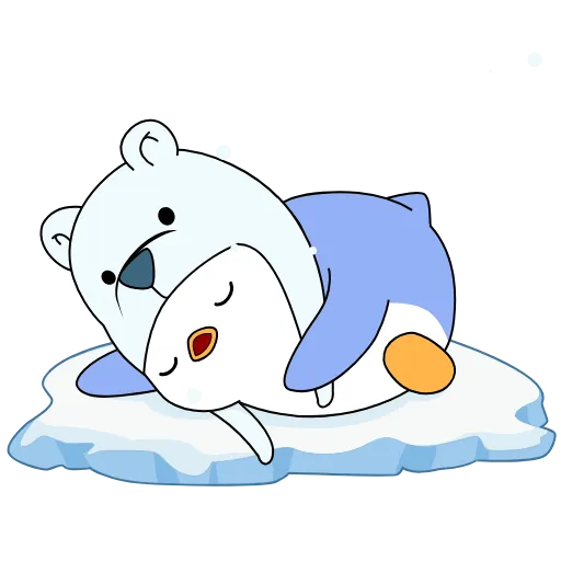 🥱 Стикер «Pengu collection» для Telegram