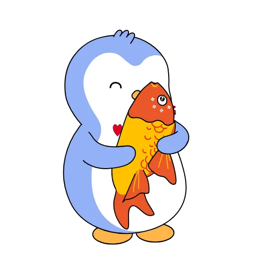 😙 Стикер «Pengu collection» для Telegram