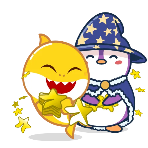 🤑 Стикер «Pengu collection» для Telegram