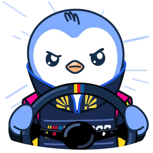 🏎 Стикер «Pengu collection» для Telegram