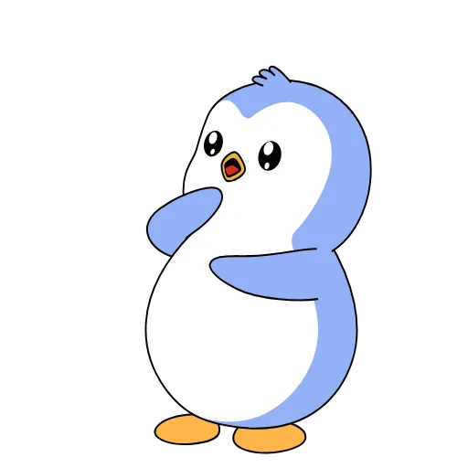 🤯 Стикер «Pengu collection» для Telegram