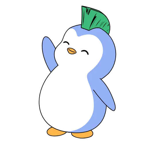 👋 Стикер «Pengu collection» для Telegram
