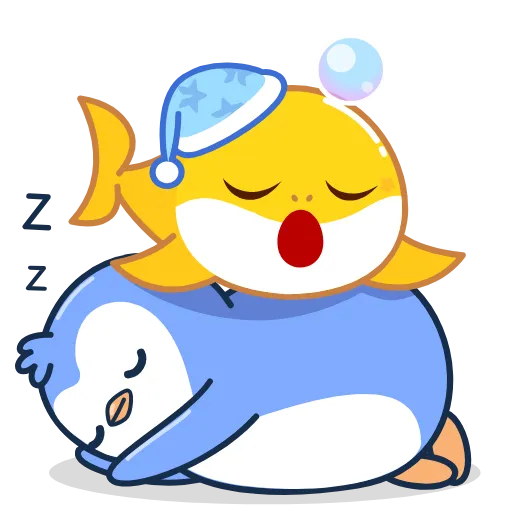 😴 Стикер «Pengu collection» для Telegram