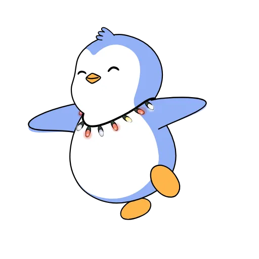 🎉 Стикер «Pengu collection» для Telegram