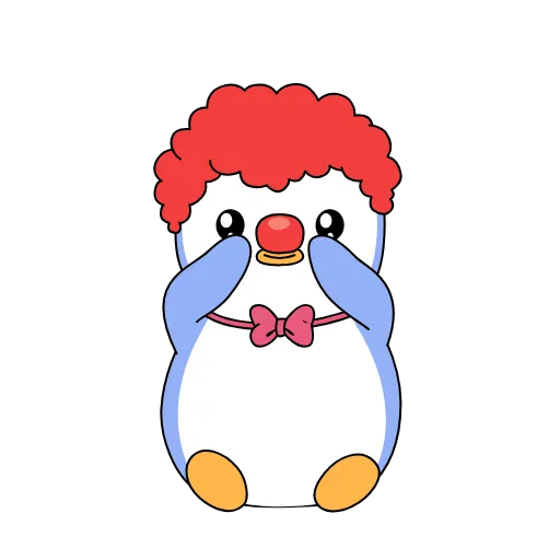🤡 Стикер «Pengu collection» для Telegram