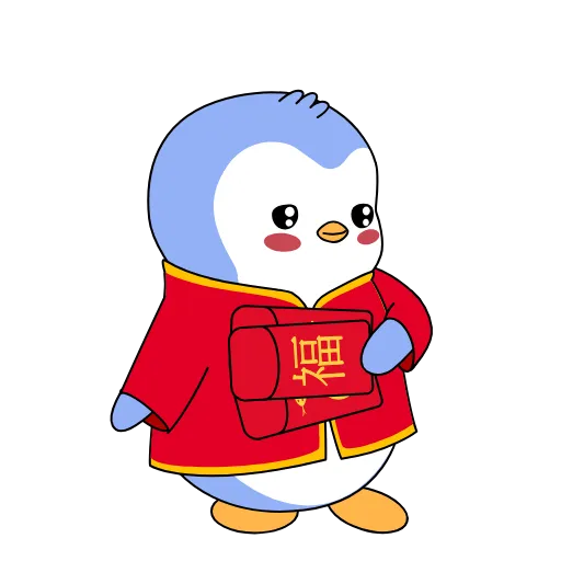 🥰 Стикер «Pengu collection» для Telegram