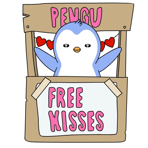 😘 Стикер «Pengu collection» для Telegram