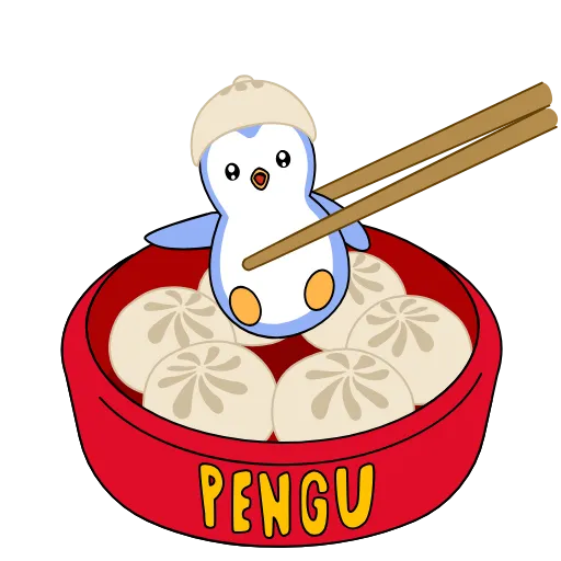 👋 Стикер «Pengu collection» для Telegram