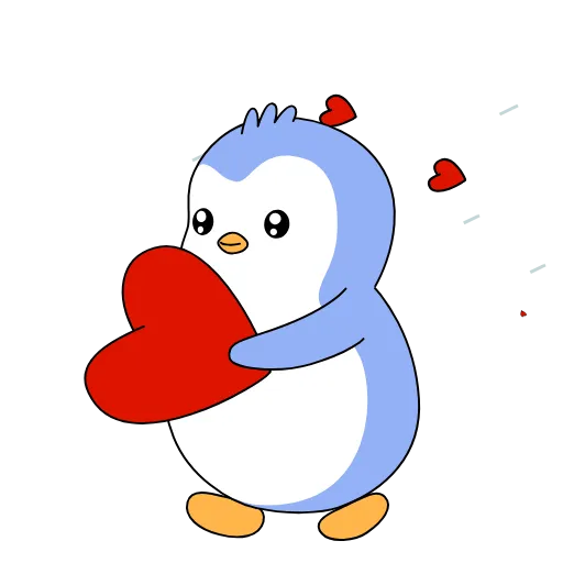 🏃 Стикер «Pengu collection» для Telegram