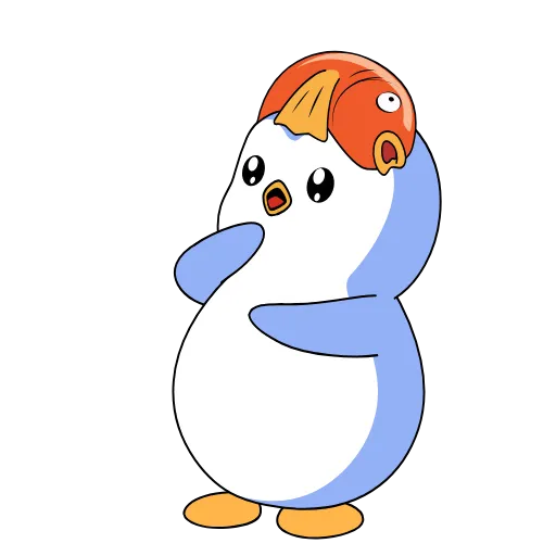🤯 Стикер «Pengu collection» для Telegram