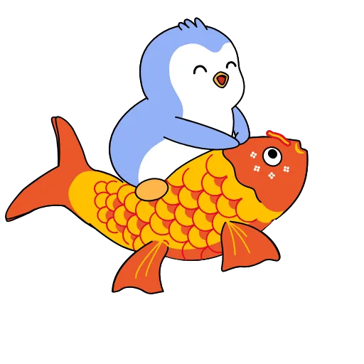 ⬆️ Стикер «Pengu collection» для Telegram