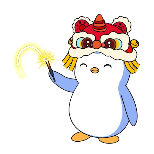 ♥️ Стикер «Pengu collection» для Telegram