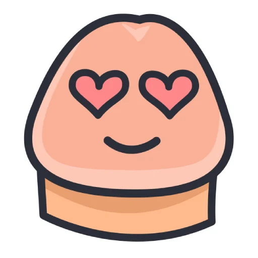 😍 Стикер «Смайлики-члены» для Telegram