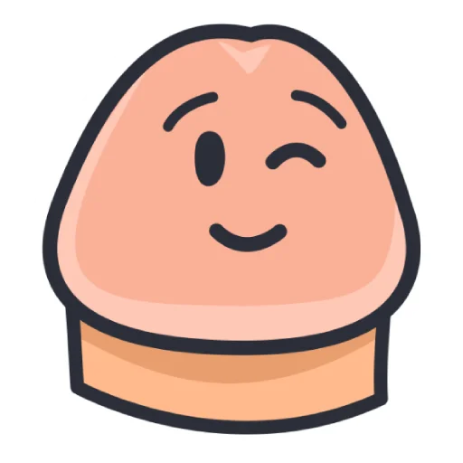 😉 Стикер «Смайлики-члены» для Telegram