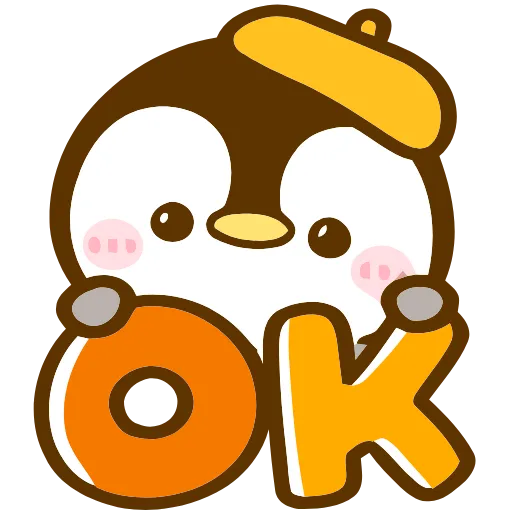 🆗 Эмодзи «Penpen Autumn» для Telegram