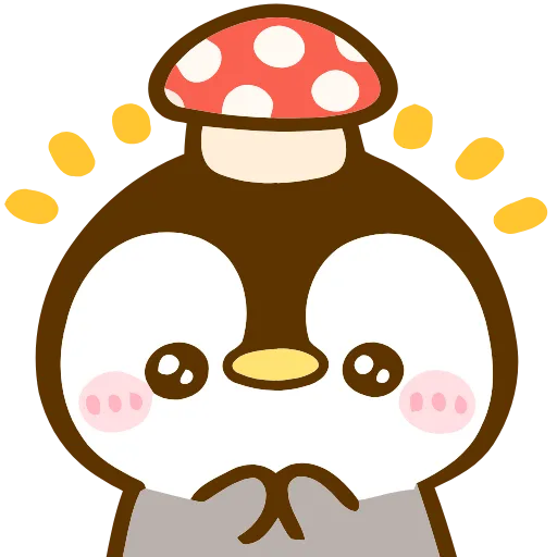 🍄 Эмодзи «Penpen Autumn» для Telegram
