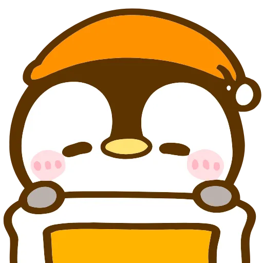 😴 Эмодзи «Penpen Autumn» для Telegram