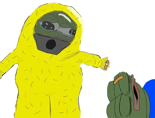 🐸 Стикер «Pepe Coronavirus» для Telegram
