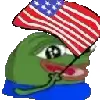 🇺🇸 Эмодзи «Pepe flags» для Telegram