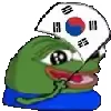 🇰🇷 Эмодзи «Pepe flags» для Telegram