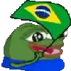 🇧🇷 Эмодзи «Pepe flags» для Telegram