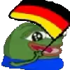🇩🇪 Эмодзи «Pepe flags» для Telegram