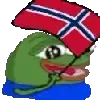 🇳🇴 Эмодзи «Pepe flags» для Telegram