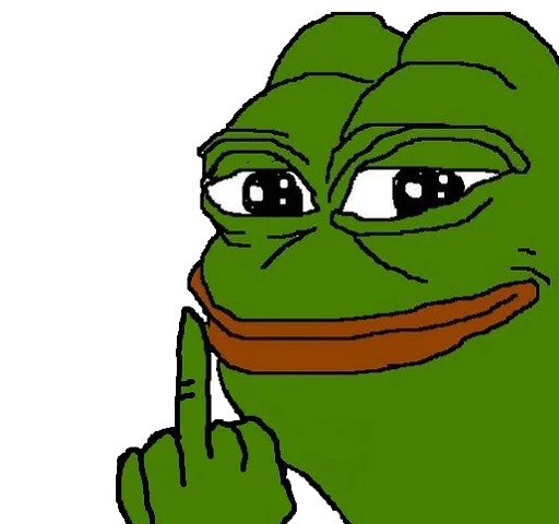 🖕 Стикер «pepefrog» для Telegram