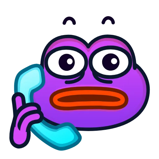 📞 Эмодзи «Pepe» для Telegram