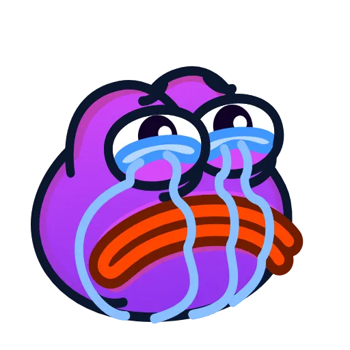 😭 Эмодзи «Pepe» для Telegram