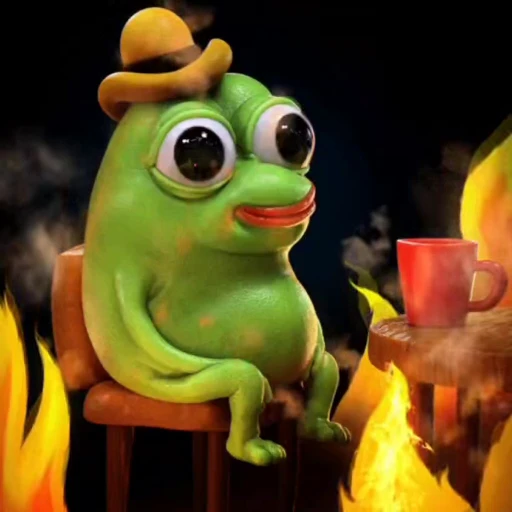 🐸 Стикер «? PEPE HIROON» для Telegram