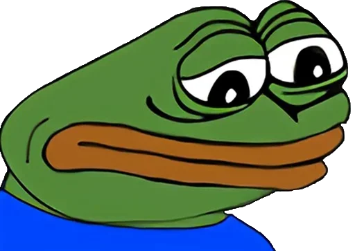 🙁 Стикер «pepega» для Telegram