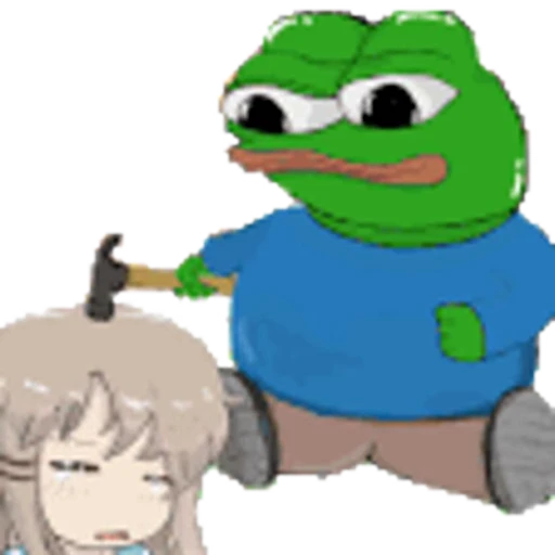 🔨 Стикер «PEPEGA» для Telegram