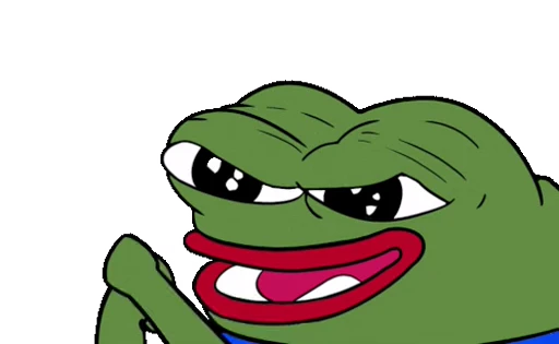 👊 Стикер «PEPEGA» для Telegram