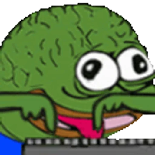 😵‍💫 Стикер «PEPEGA» для Telegram