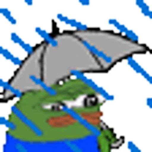 🌧 Стикер «PEPEGA» для Telegram