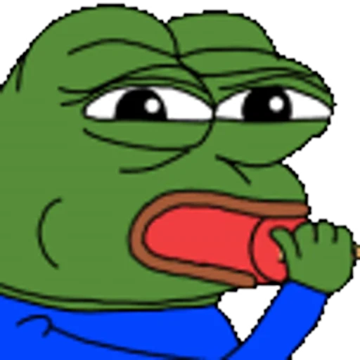 🤨 Стикер «PEPEGA» для Telegram
