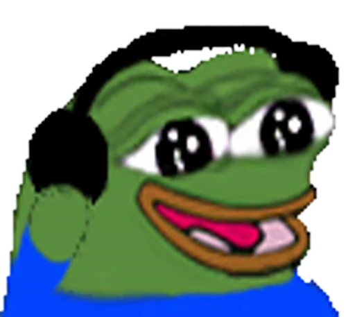 🎧 Стикер «PEPEGA» для Telegram
