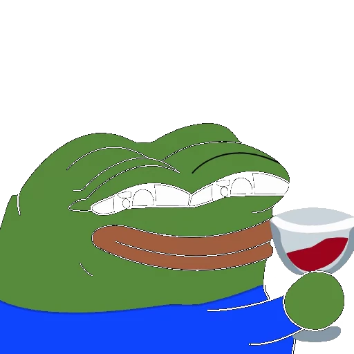 🍷 Стикер «PEPEGA» для Telegram
