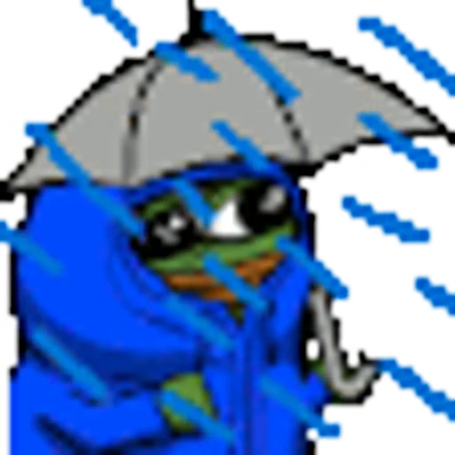 🌧 Стикер «PEPEGA» для Telegram