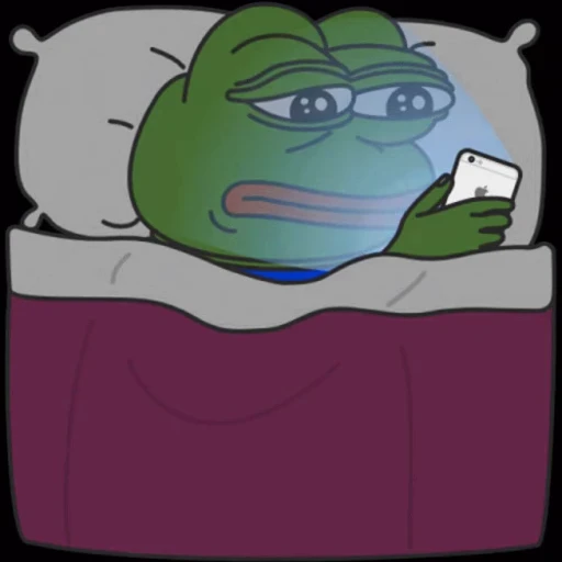 🛌 Стикер «Pepe Пепе» для Telegram