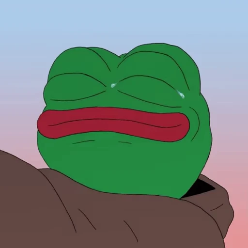 😶‍🌫️ Стикер «Pepe Пепе» для Telegram