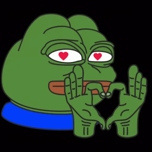🫶 Стикер «Pepe Пепе» для Telegram