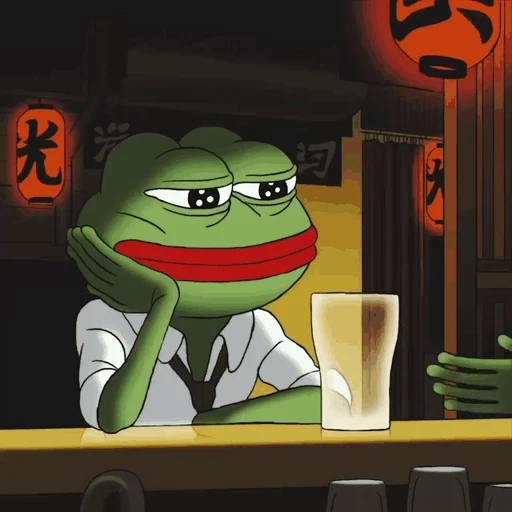 🍺 Стикер «Pepe Пепе» для Telegram