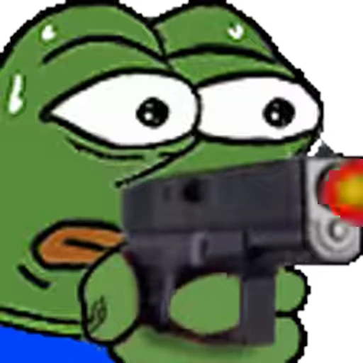 🔫 Стикер «Pepe Пепе» для Telegram