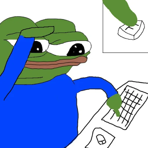 🫡 Стикер «Pepe Investor» для Telegram